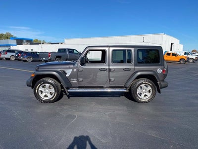 2018 Jeep Wrangler Unlimited Sport S 4x4