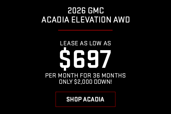 Acadia Lease Offer