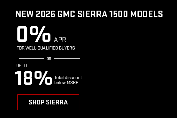 Sierra 1500 Finance Offer