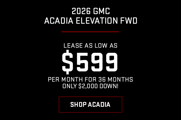 Acadia lease offer