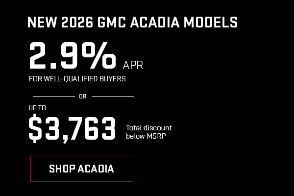 Acadia finance offer