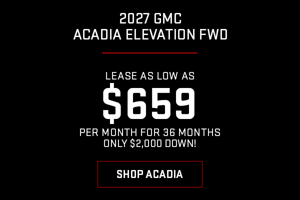 Acadia lease offer